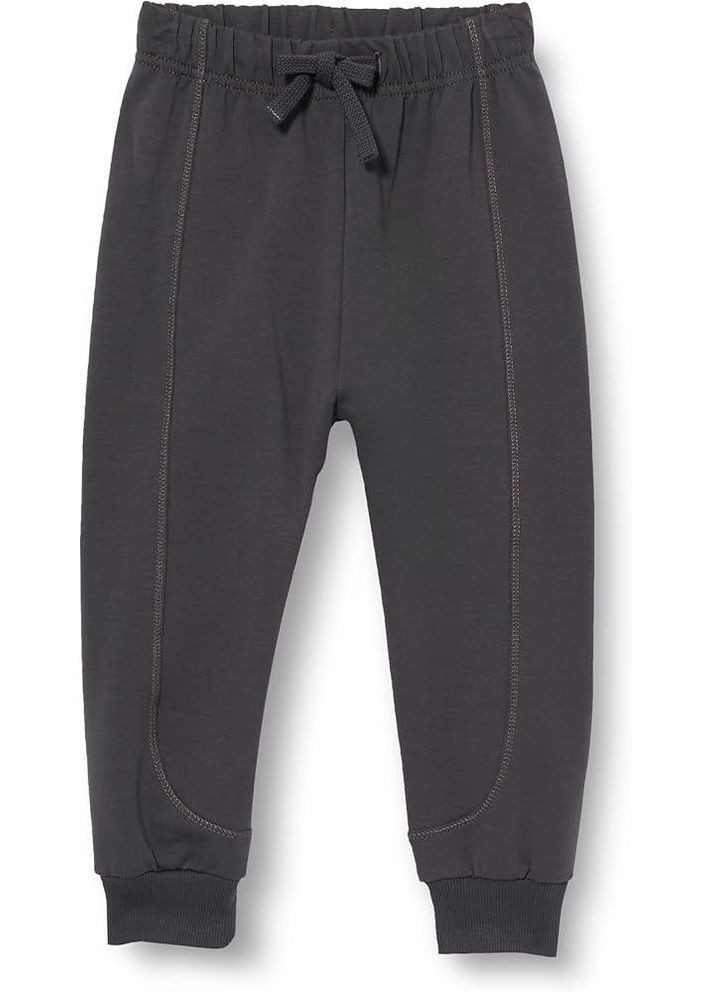 Графитовые спортивные зимние брюки джоггеры Green Cotton