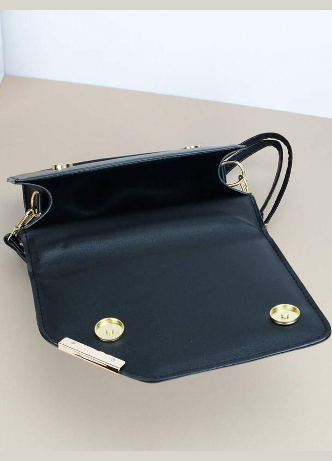 Жіноча сумка крос-боді чорна No Brand (290665319)
