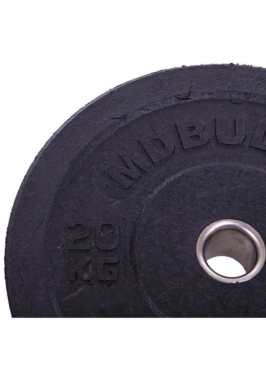 Блины диски бамперные для кроссфита Bumper Plates TA-2676 20 кг MDbuddy (286043746)
