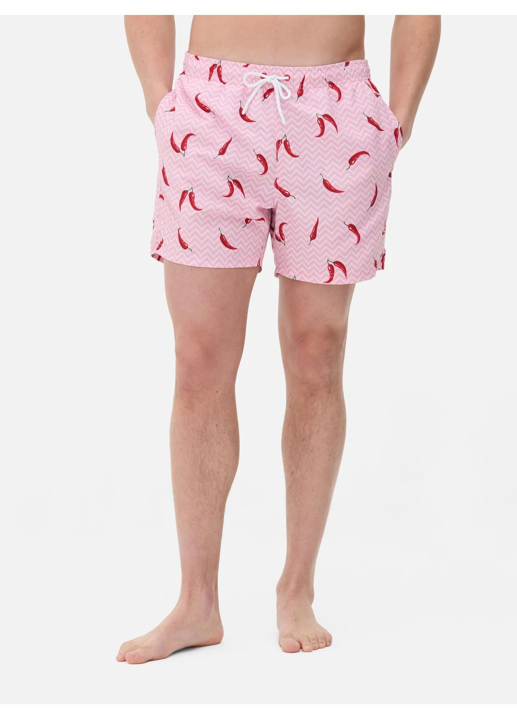 Шорти пляжні,рожевий в візерунки, Primark (397577247)