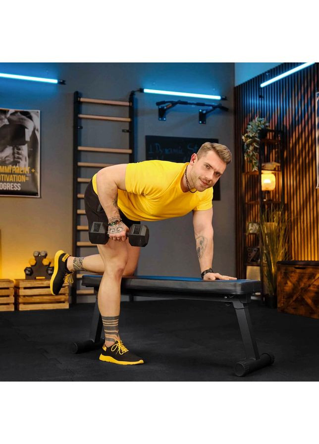 Гантеля шестигранна прогумована TX-150RD 15кг TREX Sport (365437351)