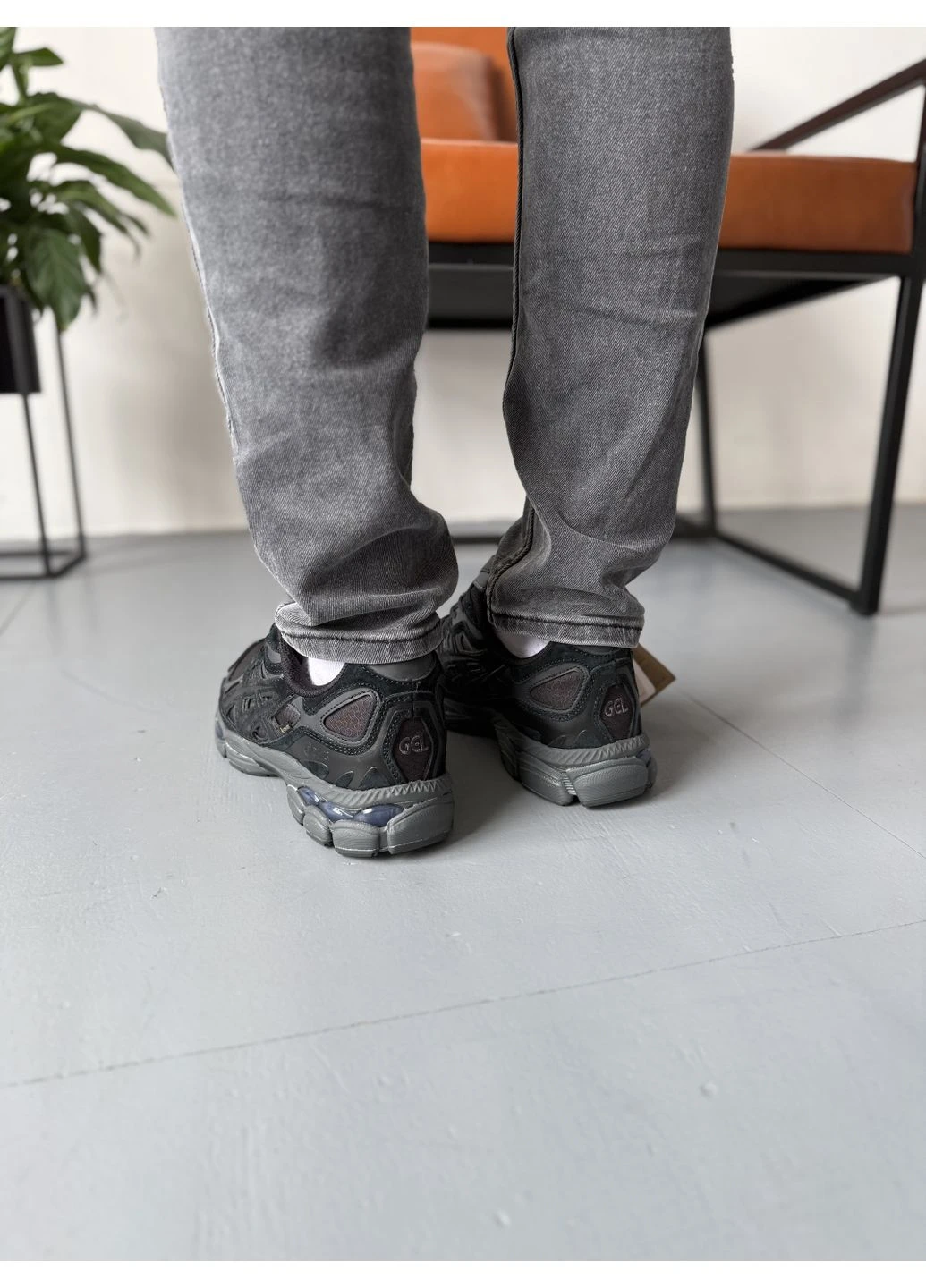 КРОСІВКИ ЖІНОЧІ ASICS GEL-NYC BLACK SUEDE GORE-TEX II АСІКС ГЕЛЬ НЮК ЧОРНІ No Brand чорні демісезони (391937245)