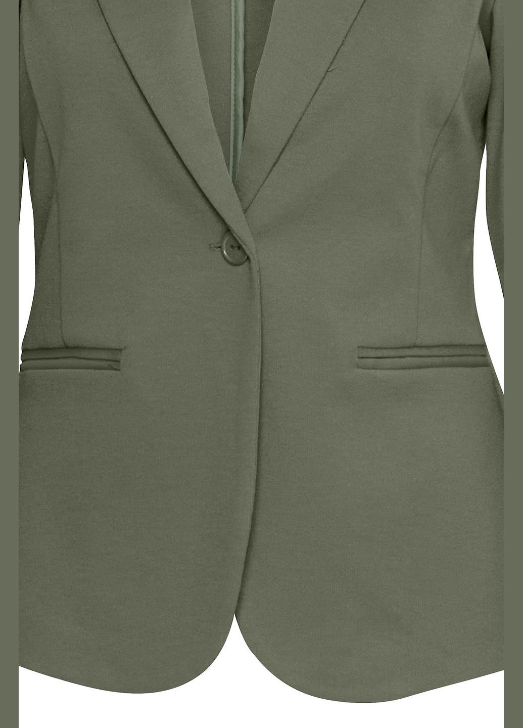 Светло-зеленый женский жакет H&M однотонный - демисезонный