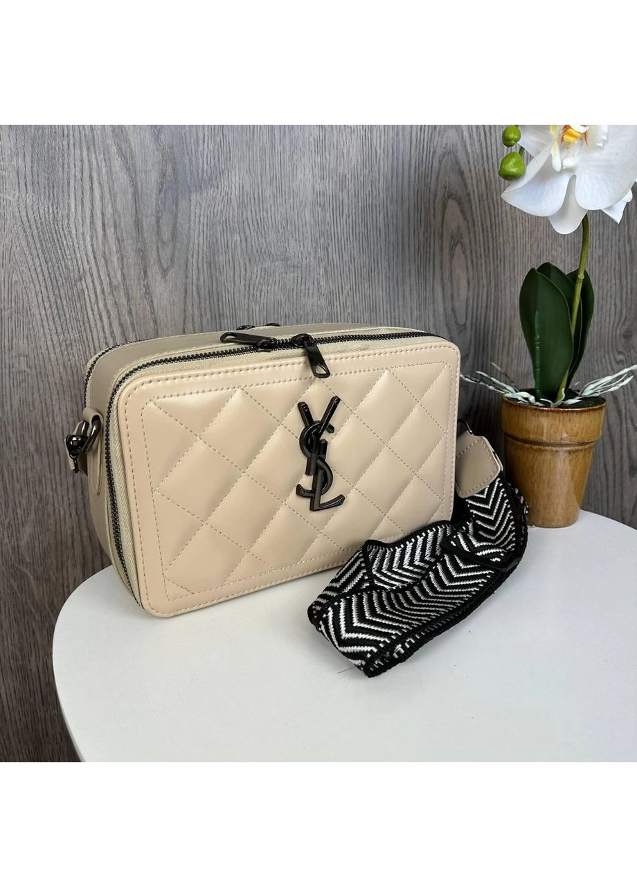 Клатч стьобаний YSL, екошкіра(KS_1260Ж) No Brand (383877893)