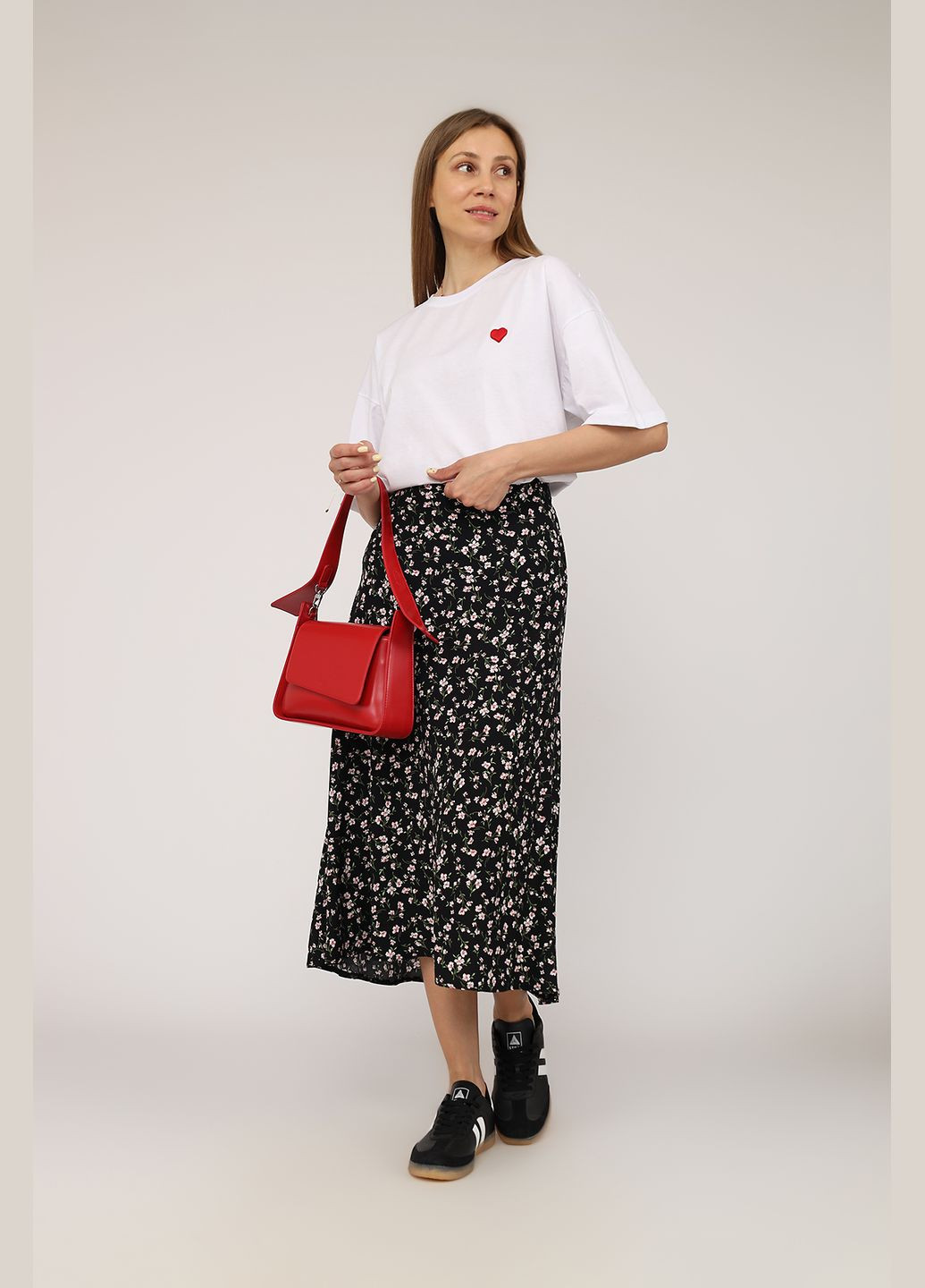 Футболка з коротким рукавом жіноча колір білий CB-00275906 QLIS - (330751507)