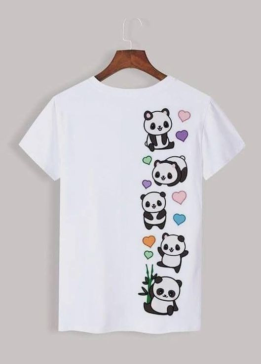 Біла літня футболка для дівчинки дитяча біла 2647142099 No Brand