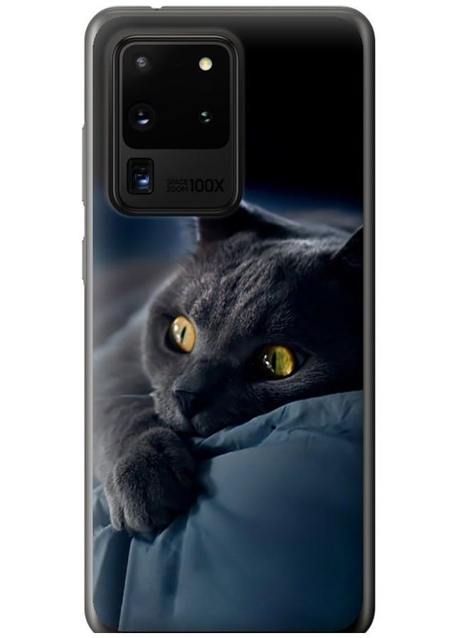 2D пластиковий чохол 'Димчастий кіт' для Endorphone Samsung Galaxy S20 Ultra (265227109)