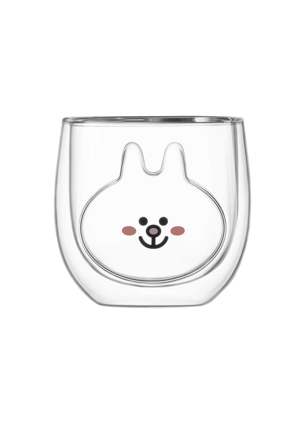 Набір чашок Animals з подвійними стінками, 300 мл, 2 од., боросилікатне скло Ardesto (315817222)