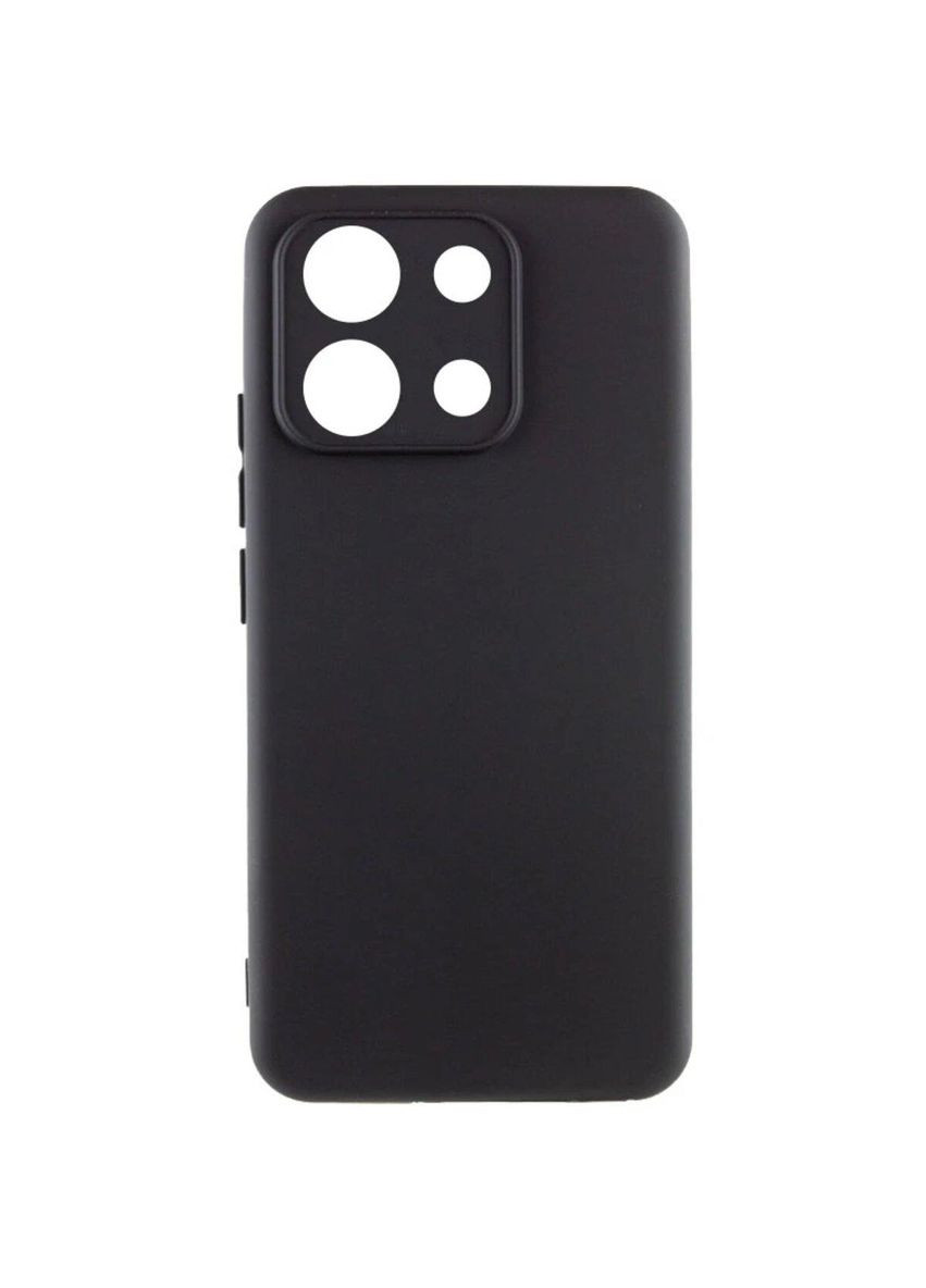 Чохол для смартфона Silicone Case для Xiaomi Redmi Note 13 4G Black Cosmic (359476259)