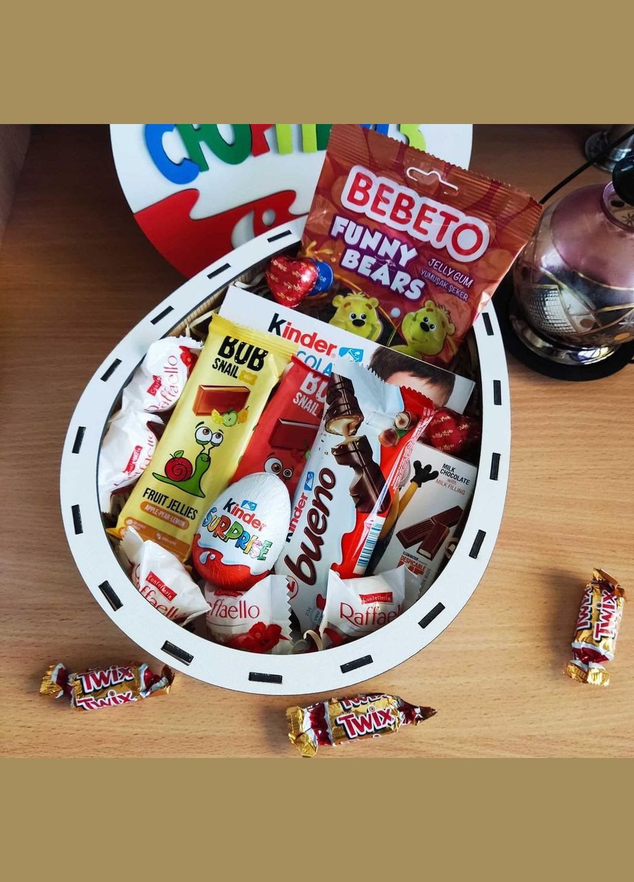 Подарочный бокс киндер со сладостями (ar84) Bob Snail (315888763)