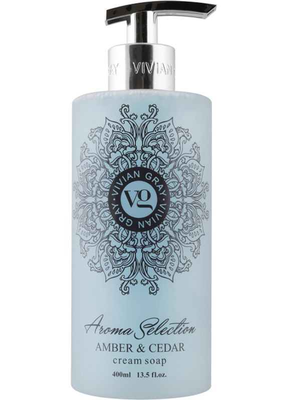 Крем-мило бурштин та кедр, 400 мл Vivian Gray (368231383)