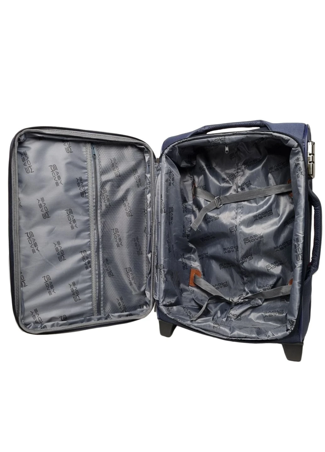 Дорожный чемодан текстиль 585-3 blue (L) Easy Move (376389606)