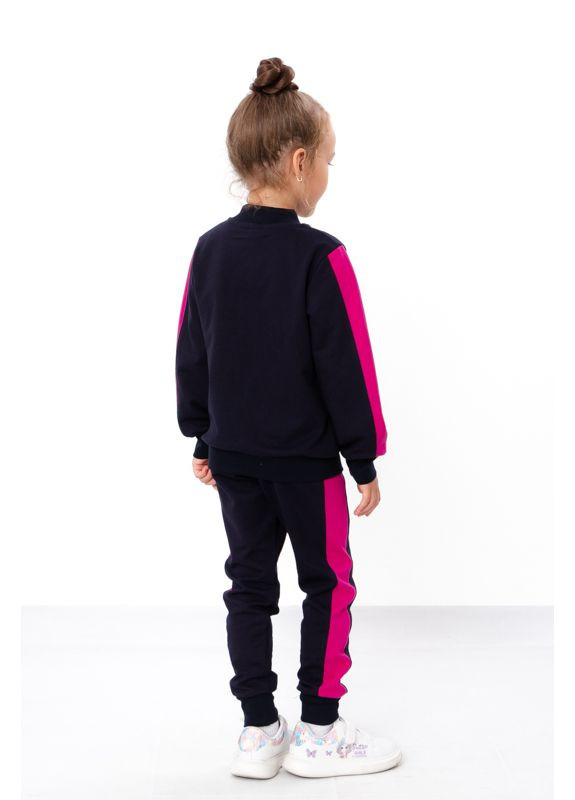 Спортивний костюм для дівчинки (бомбер та джогери) з лампасами (p-10012) Носи своє (363043965)