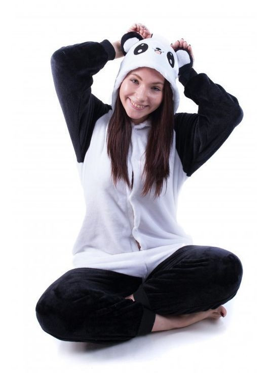 Пижама кигуруми Веселая панда S (145-155 см) Jamboo (369669122)