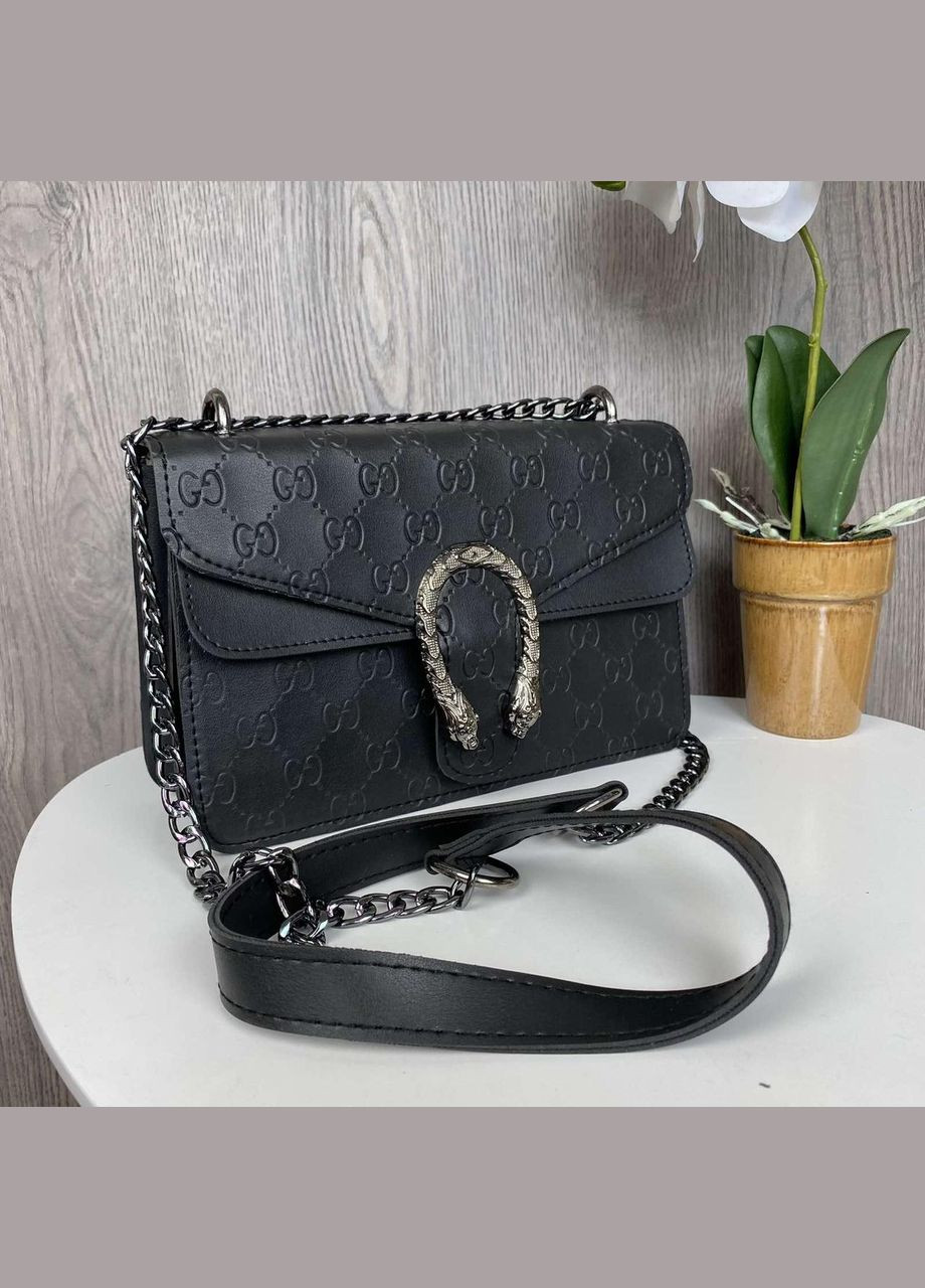 Модна жіноча міні сумочка клатч на ланцюжку в стилі Гучі, маленька сумка на плече підкова No Brand (334731161)