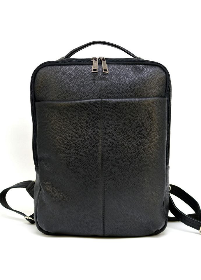 Шкіряний чоловічий чорний рюкзак для ноутбука FA-7280-3md TARWA (306373199)