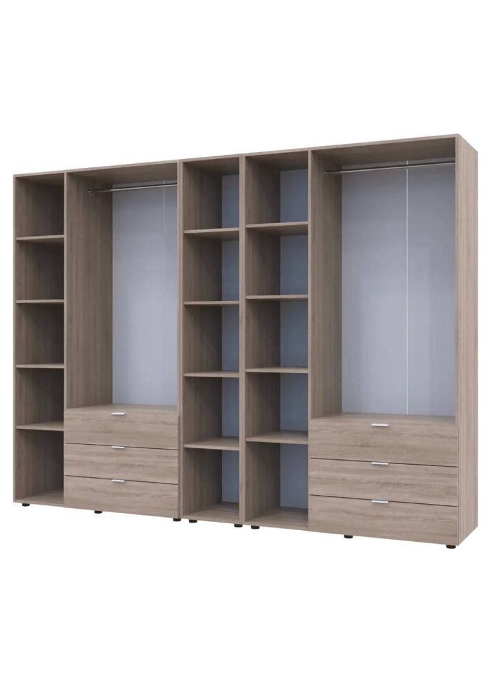 Комплект шаф для одягу Гелар (3 шт.) 270,6х49,5х203,4 см (DRS-011162) Doros (361998820)