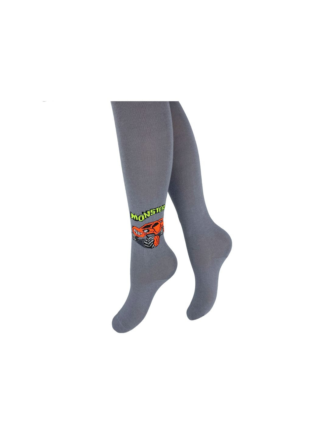 Колготки дитячі. МонстрТрак. Колір: Сірий. Крокус (338427308)