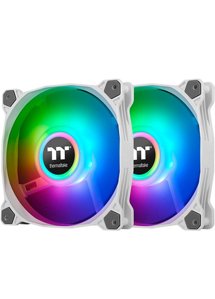 Набір корпусних кулерів Pure Duo 12 ARGB Sync Radiator Fan White 2-Fan Pack (CL-F097-PL12SW-A) Thermaltake (323102105)