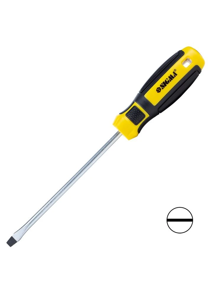 Отвертка шлицевая Mega CrV SL 6.0 х 150 мм Sigma (395893524)