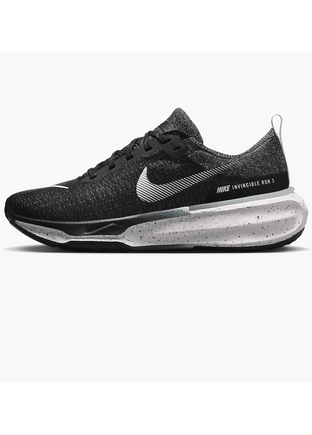 Чорні кросівки чоловічі invincible 3 mens road running shoes black Nike