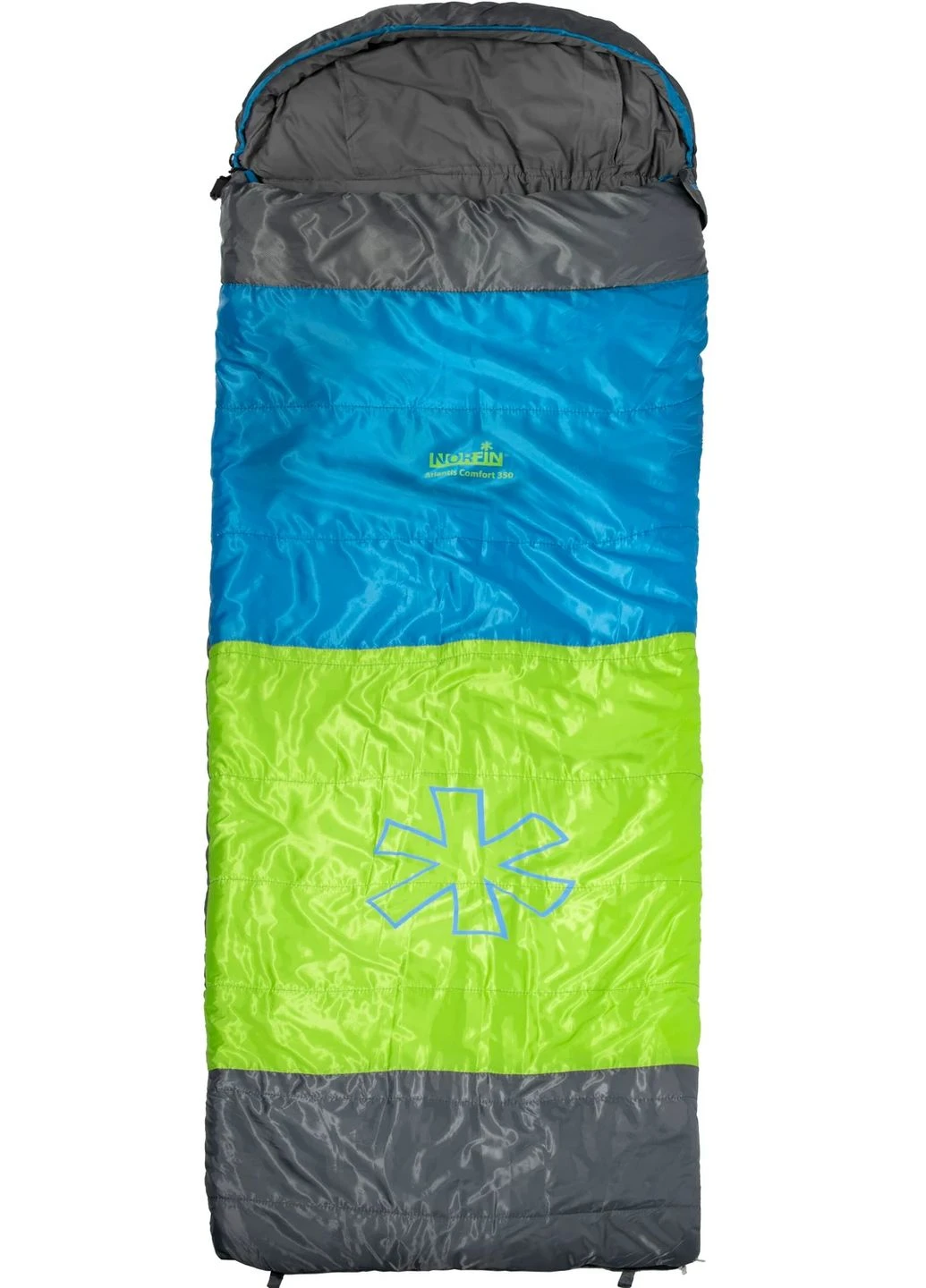 Спальний мішок-одіяло Norfin ATLANTIS COMFORT 350 L демісезонний 190+30х75 см Polyester No Brand (400977118)
