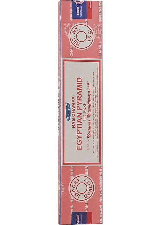 Пахощі "Єгипетська піраміда" Egyptian Pyramid Incense 15g (1017317-54528) Satya (368610929)