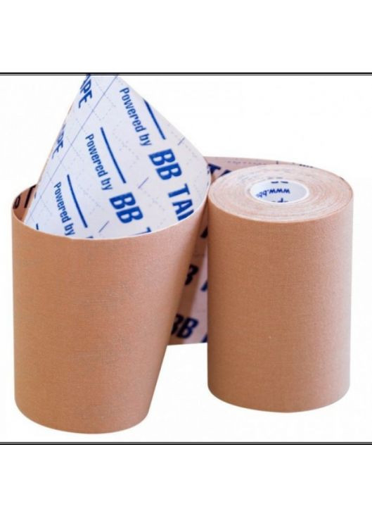 Тейп Кінезіо 10 см, кінезіологічна стрічка Kinesiology Tape, 10 см, бежевий No Brand (361147387)