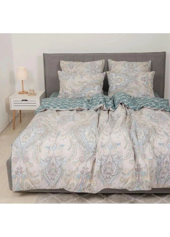 Постельное белье евро Ранфорс 22203-E 220х200 см Viluta (327792060)