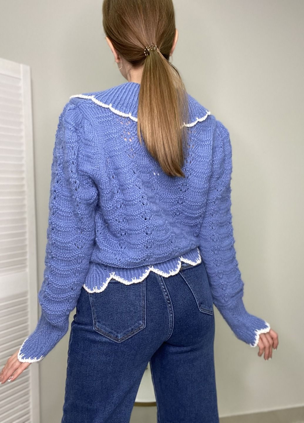 Синий кардиган Robin