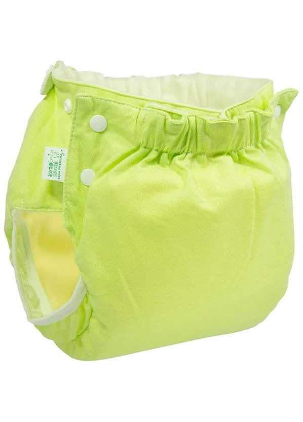Підгузок трикотажний ЕКО ПУПС Active Premium з вкладишем Abso Maxi, 5-9 кг, зелений Еко Пупс ТП3ВК4-2з (336492595)