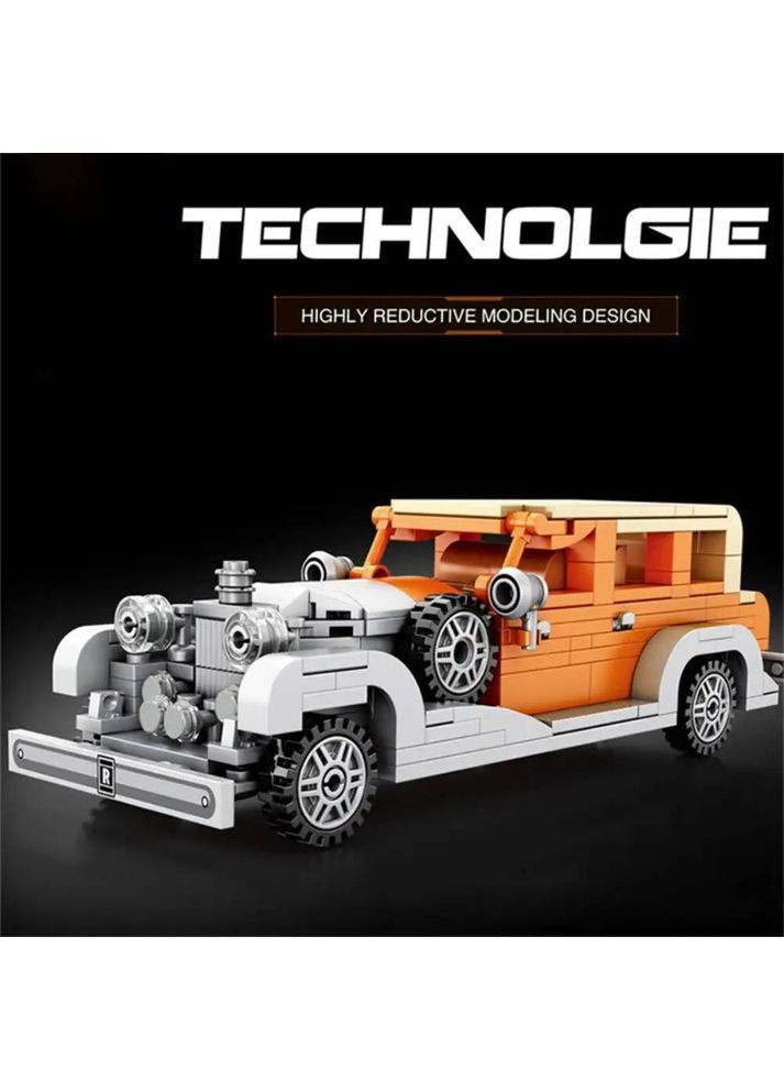 Конструктор REOBRIX 810 — Ретроавтомобіль Lego REOBRIX 810 – Ретро-автомобиль (352769024)