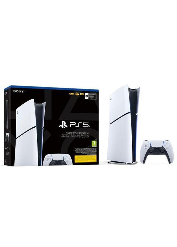 Стационарная игровая приставка PlayStation 5 Slim Digital Edition 1TB (1000040660, 1000040658) Sony (366831033)