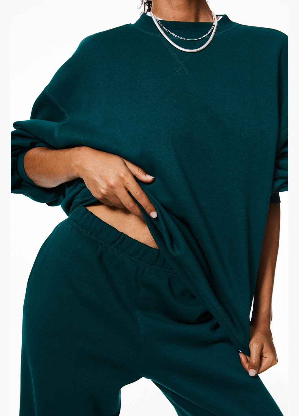 Спортивные штаны из хлопка H&M (313236427)