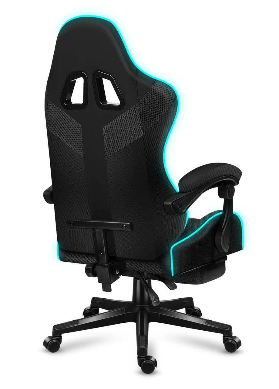 Кресло Force 4.7 Black RGB ткань Huzaro (346534474)