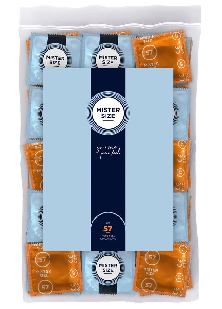 Презервативи ультратонкі 57 мм (ціна за 1 шт.) Mister Size (322772820)