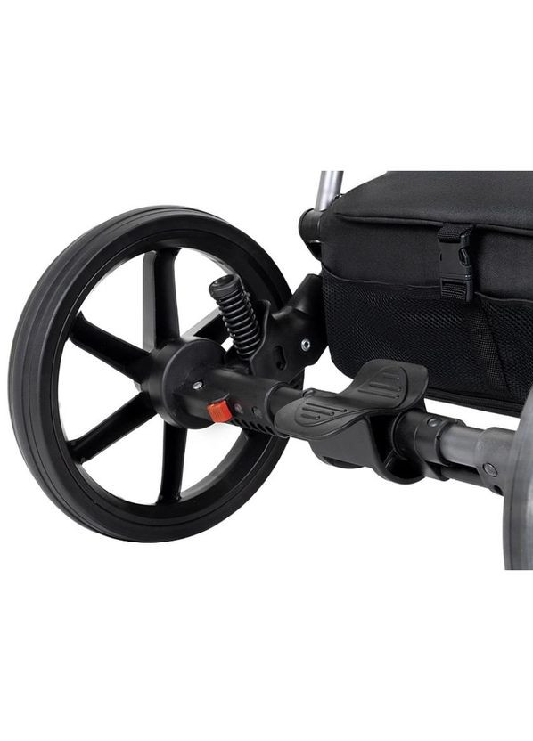 Універсальна багатофункційна дитяча коляска 2 в 1 FIBI P-1 Чорна Angelina (304253338)