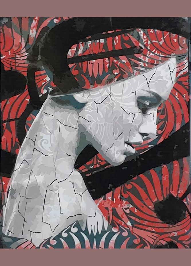 Картина по номерам ПРЕМИУМ В вечных раздумьях (с лаком и уровнем) 40х50 см SY6826 () Strateg (328946263)