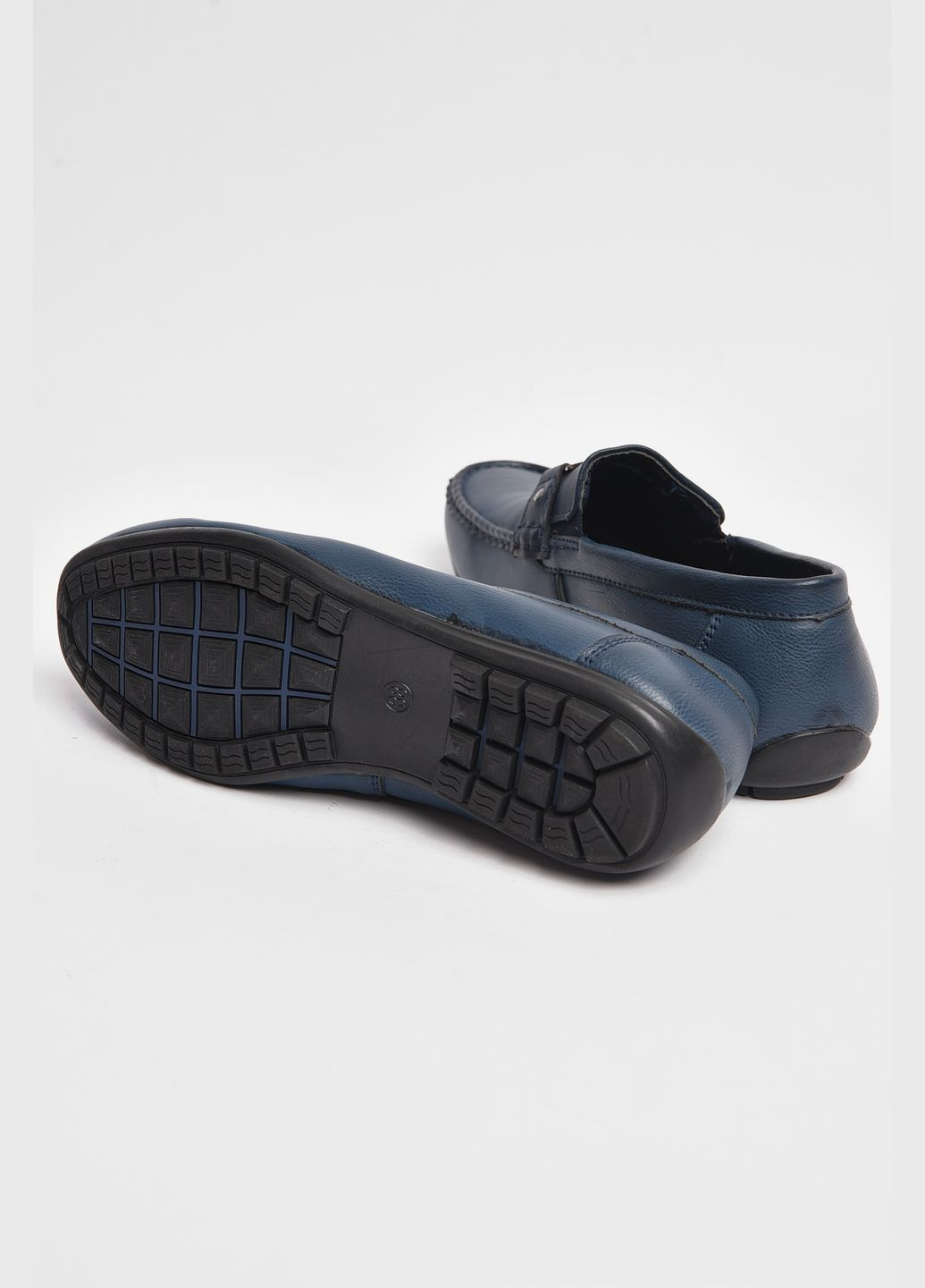 Туфлі підліткові для хлопчика темно-синього кольору Let's Shop (289456978)