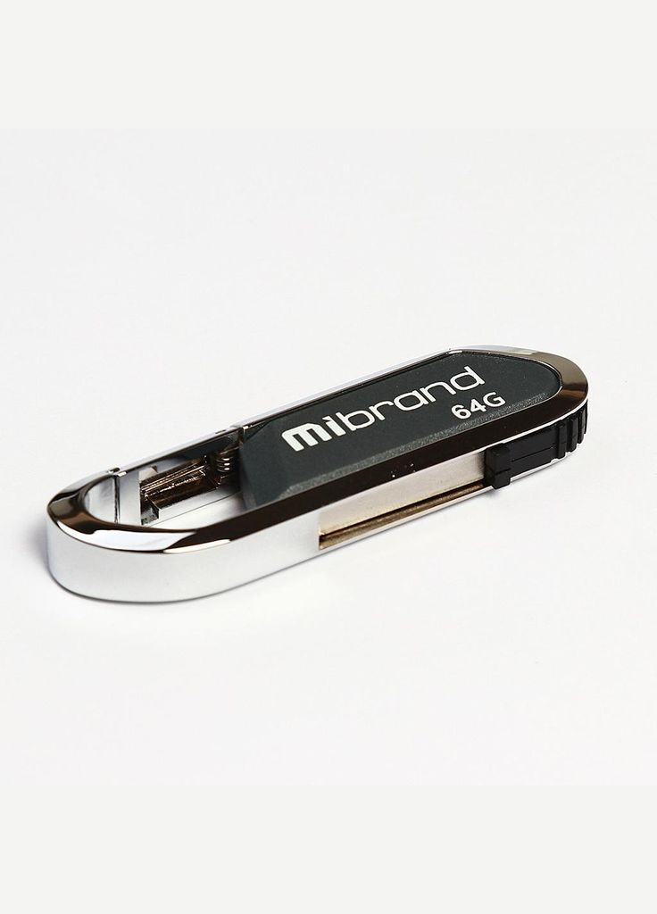 USB флеш накопичувач (MI2.0/AL64U7G) Mibrand 64gb aligator grey usb 2.0 (268141375)