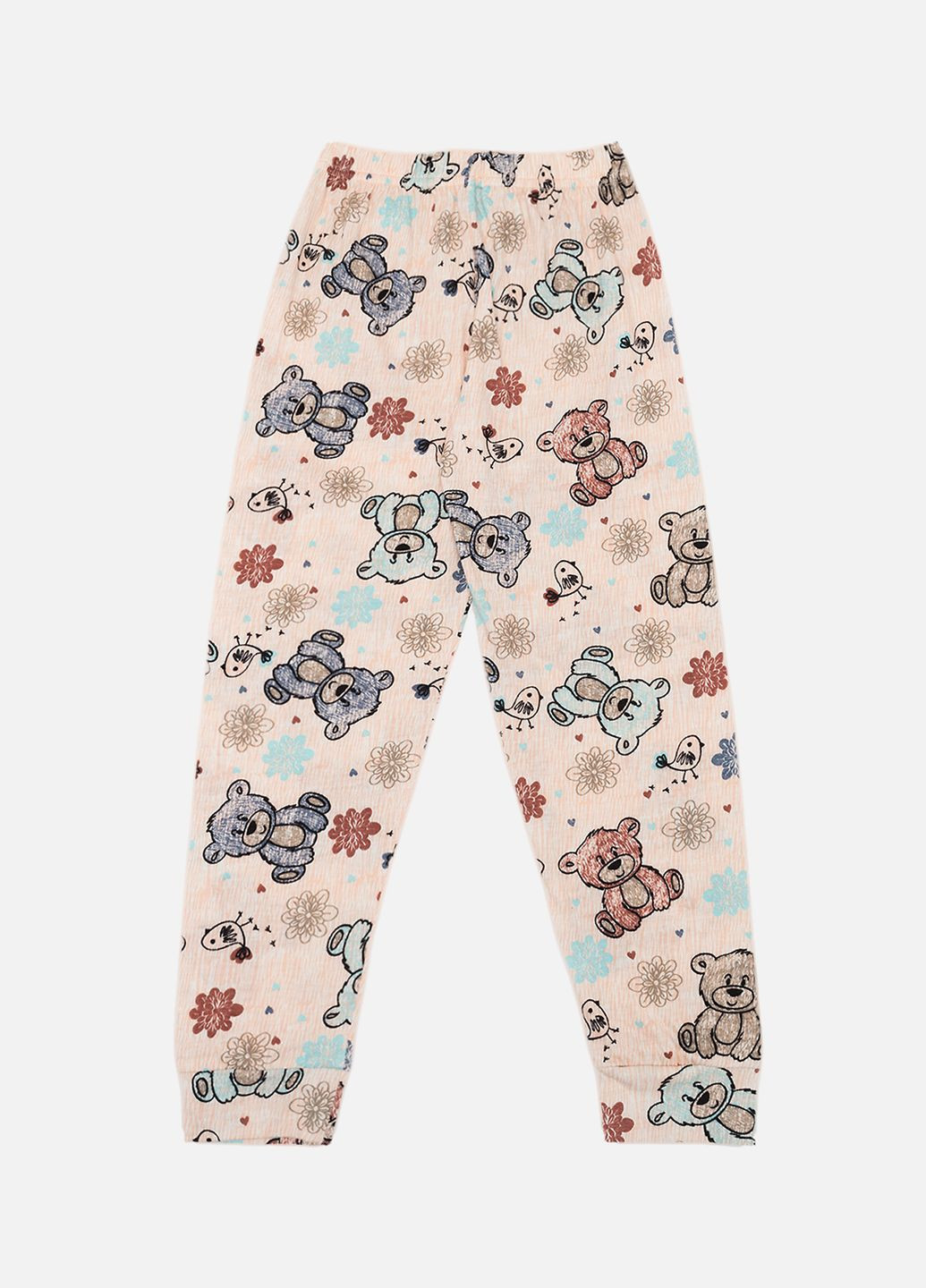 Персикова всесезон піжама для дівчинки колір персиковий цб-00258233 MINI NIGHT