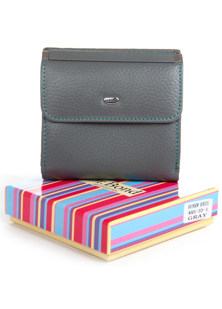 Женский кожаный кошелек на магните Dr. Bond WRS-33-1 (355362004)