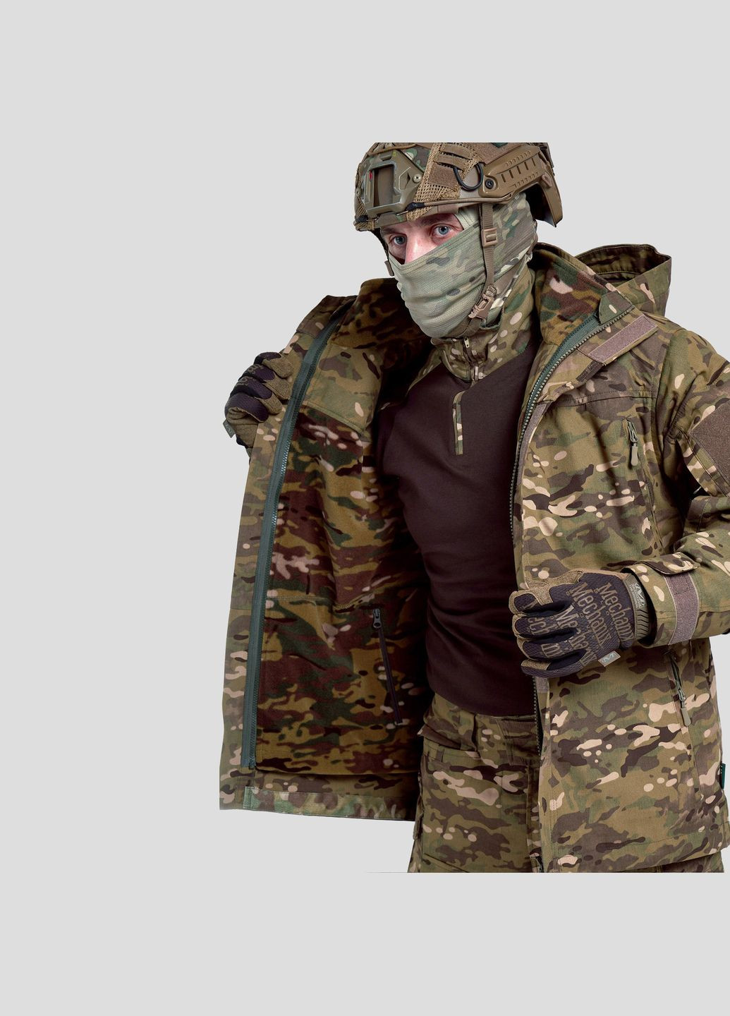 Штурмова куртка Gen 5.2 Multicam OAK (Дуб). Куртка пара з флісом UATAC (316086407)