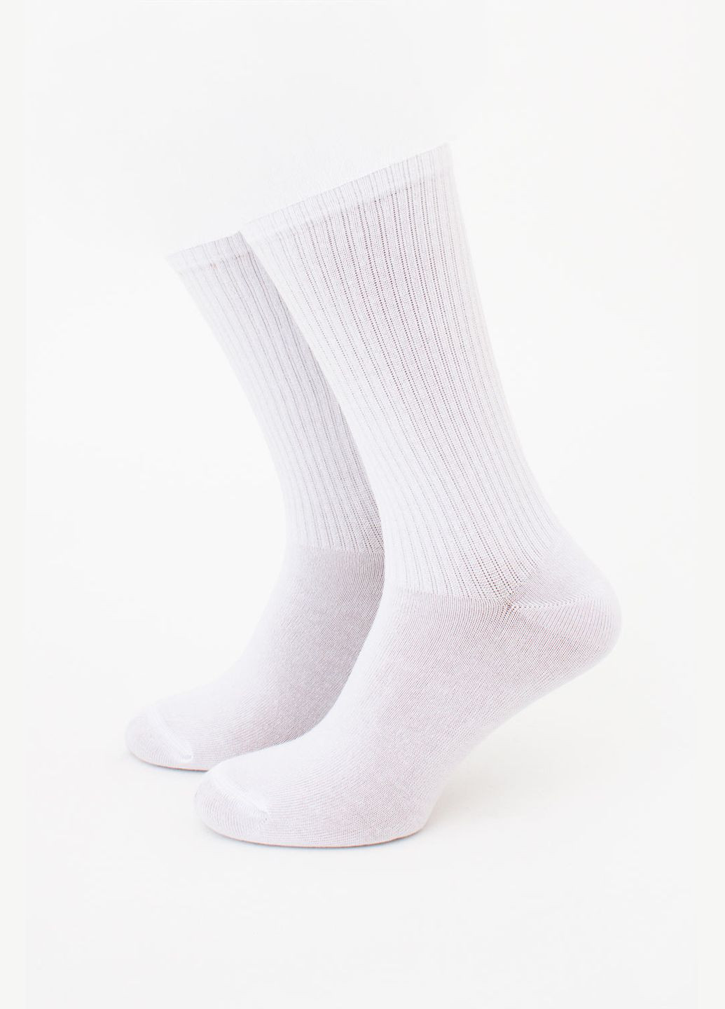 Белые носки классические Giulia однотонные (341328147)