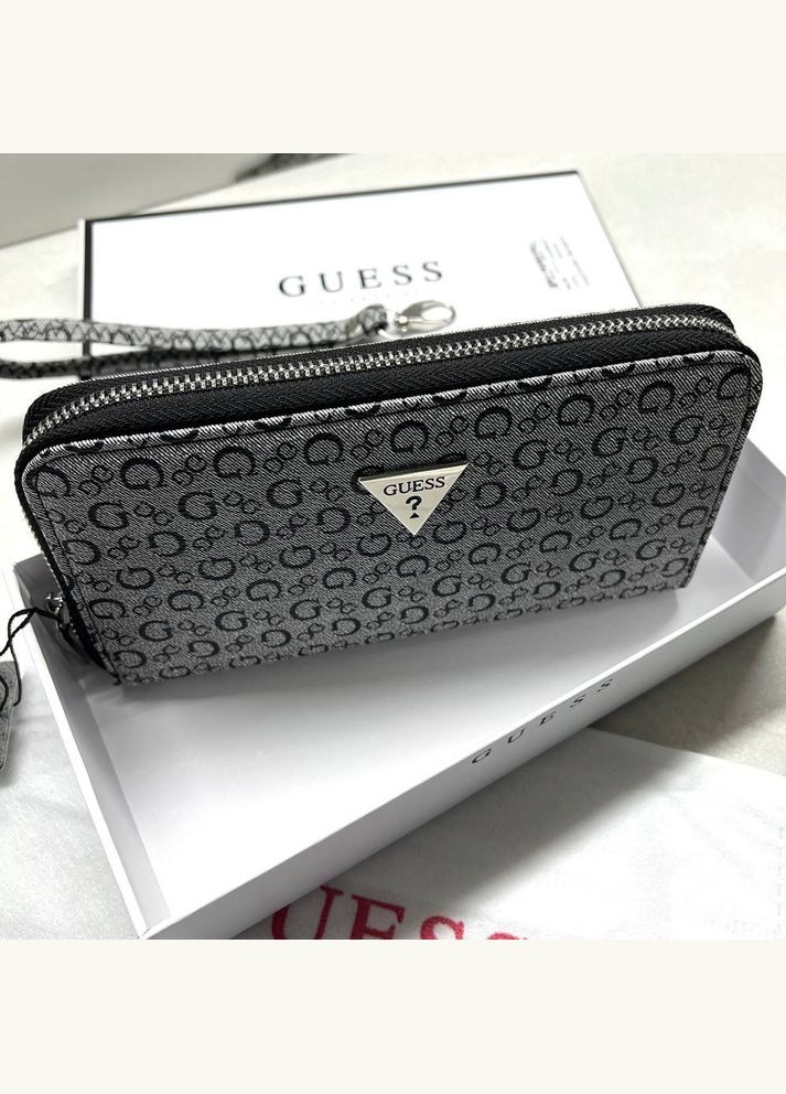 Жіночий гаманець на змійці (1211) сірий No Brand (322157456)