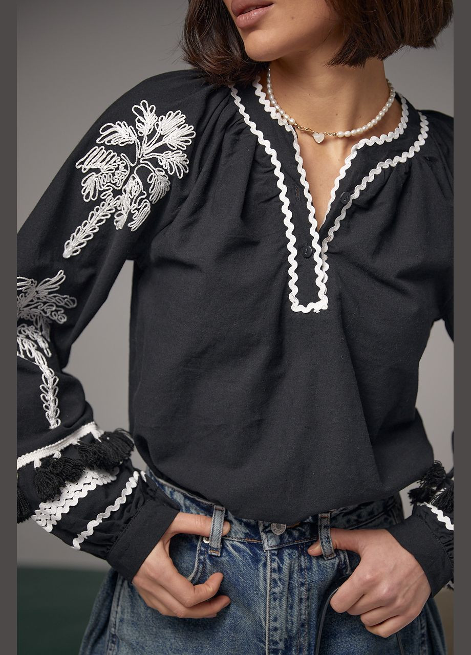 Жіноча блуза-вишиванка в етностилі Liton (282475958)