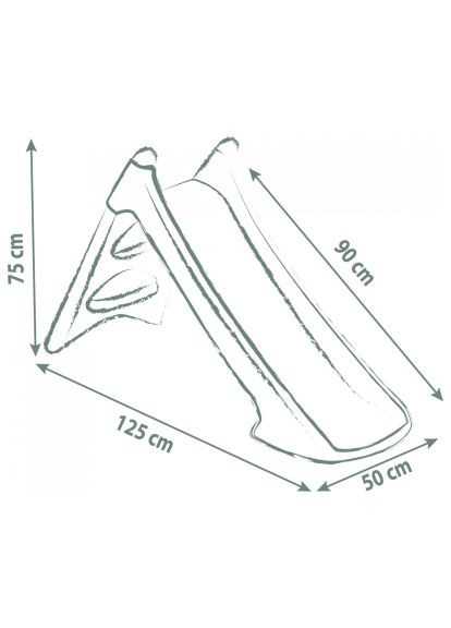 Гірка (7600820630) Smoby Life з водним ефектом, блакитно-бежева (370014809)