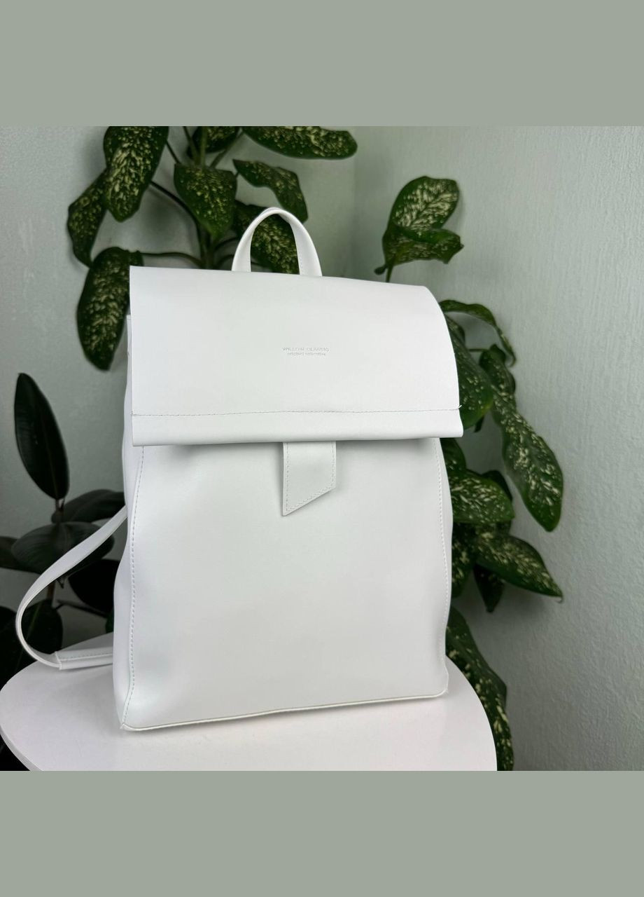 Женский городской рюкзак сумка трансформер Белый No Brand (301083005)