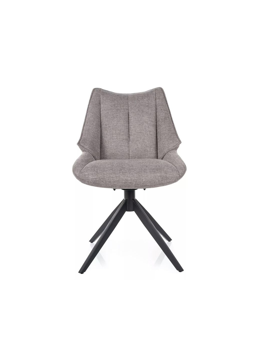 Стілець кухонний CODA BREGO чорний каркас / сірий 07 CODABRCSZ Signal (372178625)