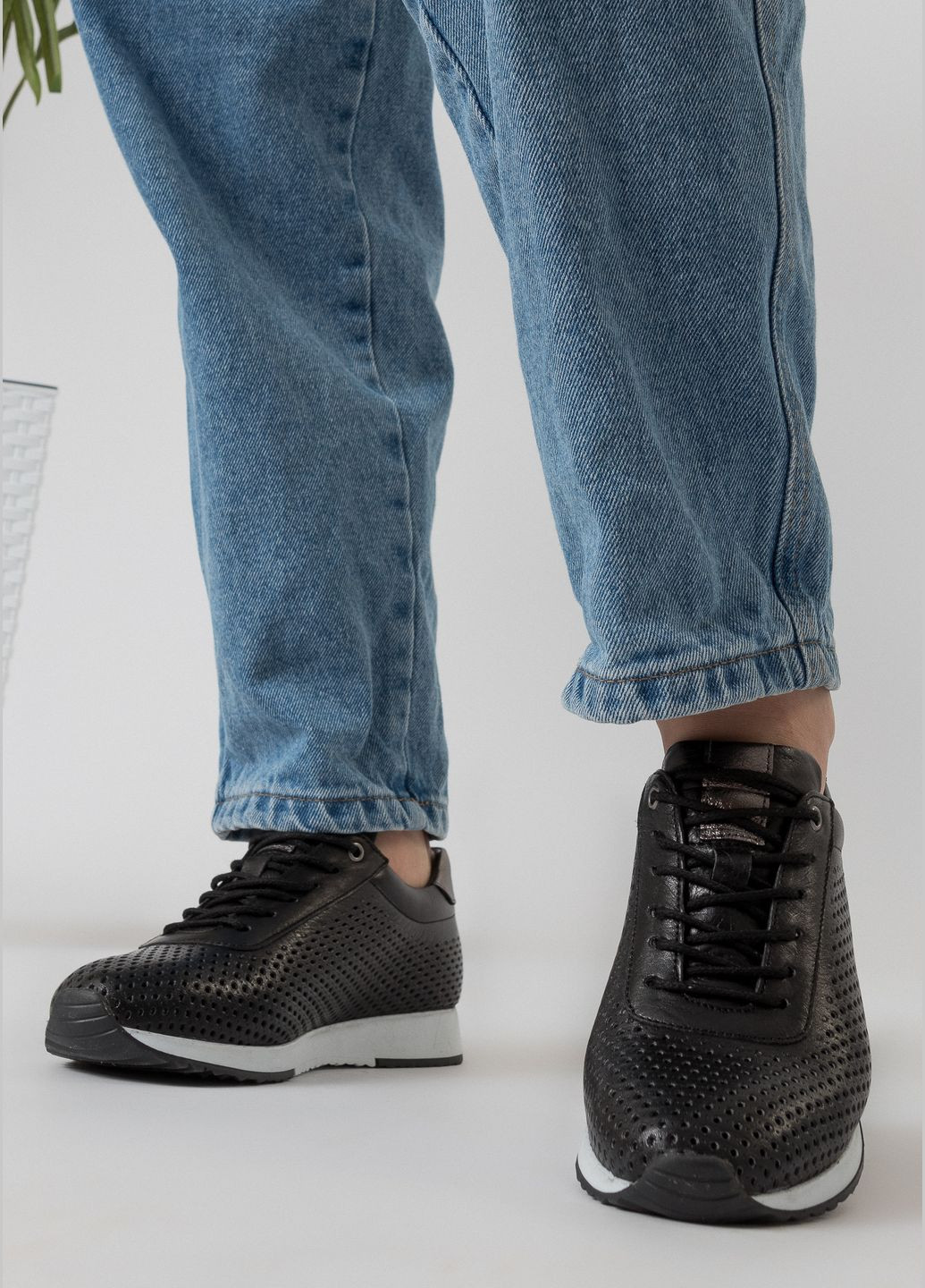 Кроссовки (1055ТZ) Voyager чёрные лето (328914807)